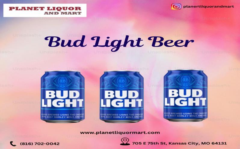 Bud Light Beer available in  Kansas City, MO! 